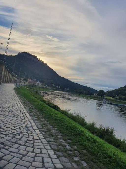 Kirchblick Apartment Konigstein an der Elbe Bagian luar foto